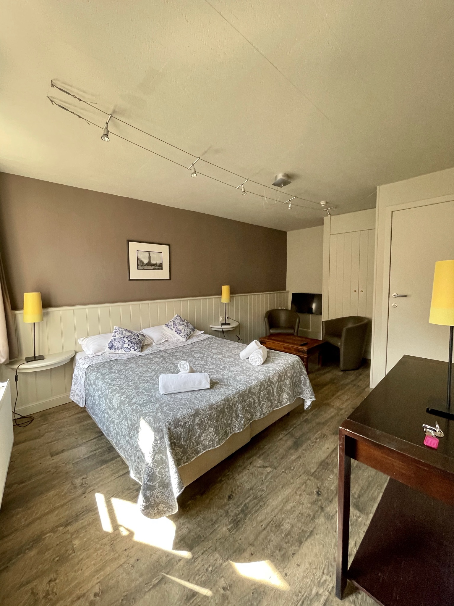 Superior room interior at Hotel Leopold